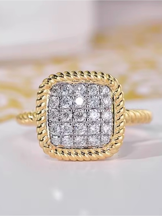 Neiman Marcus Jewelry - 18k Pave Ring
